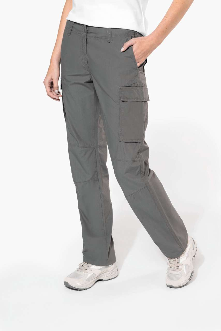 Pantaloni Femei Ușori cu Mai Multe Buzunare