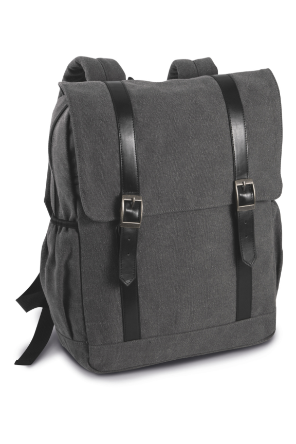 Classic Flap-Top Canvas Backpack for Travel