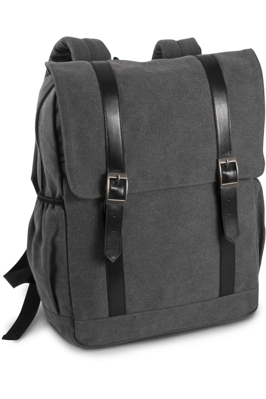 Classic Flap-Top Canvas Backpack for Travel