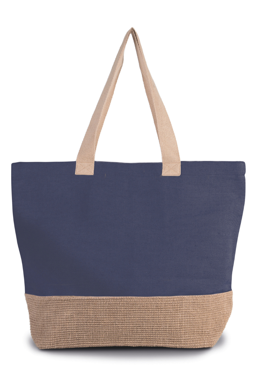 Geantă Shopper Rustic din Bumbac și Juco