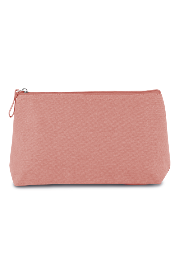 Cotton Canvas Travel Toiletry Bag