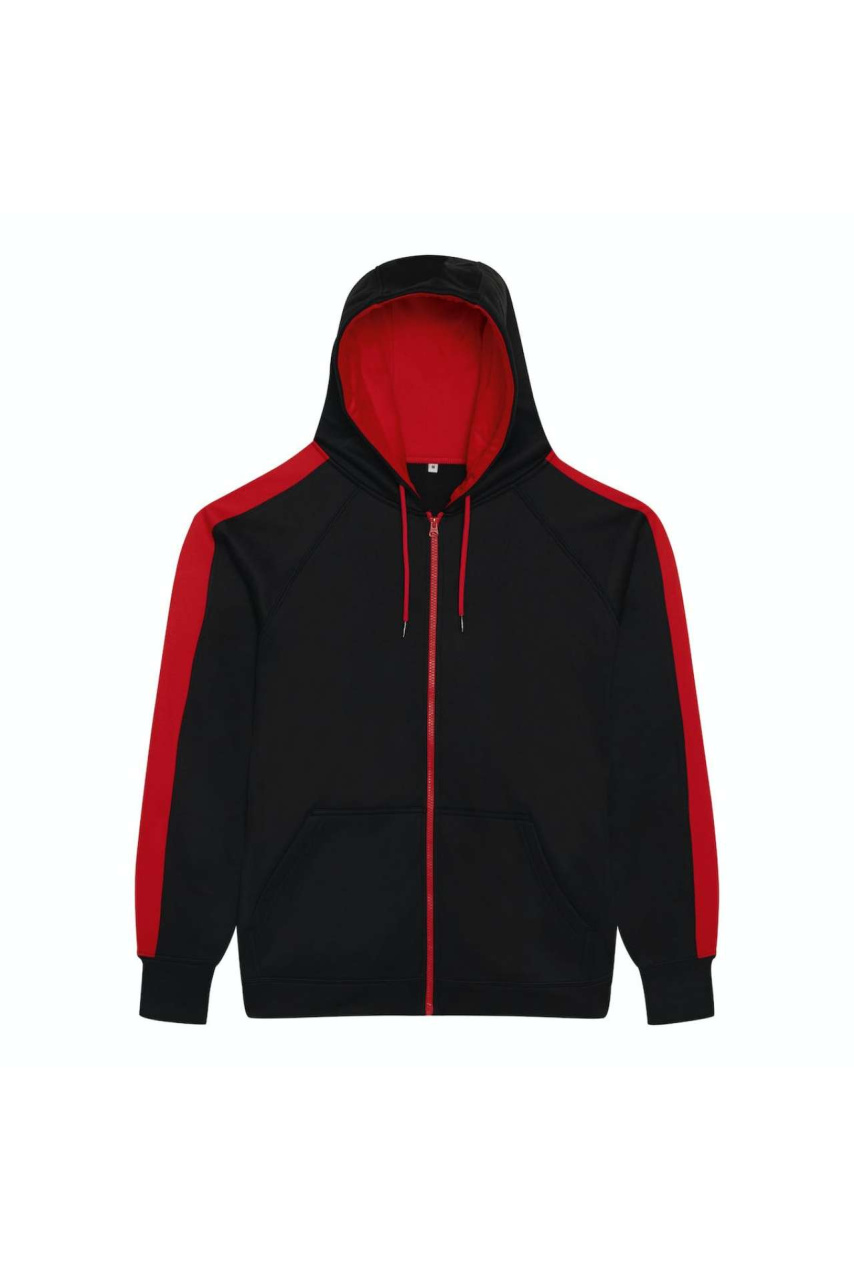 Men's Contrast Panel Sports Zoodie