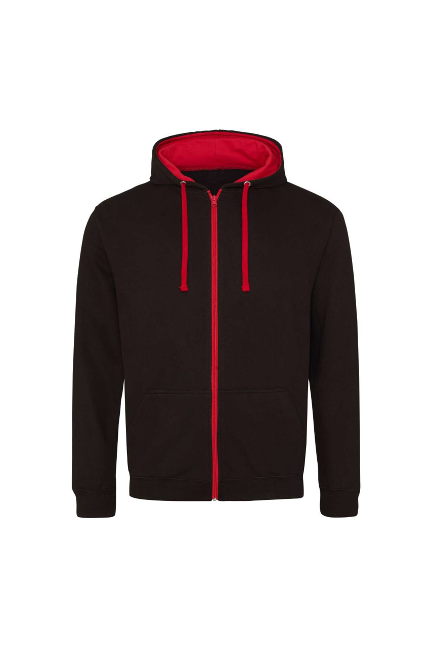 Hanorac cu Fermuar Contrast VARSITY - Confort și Stil