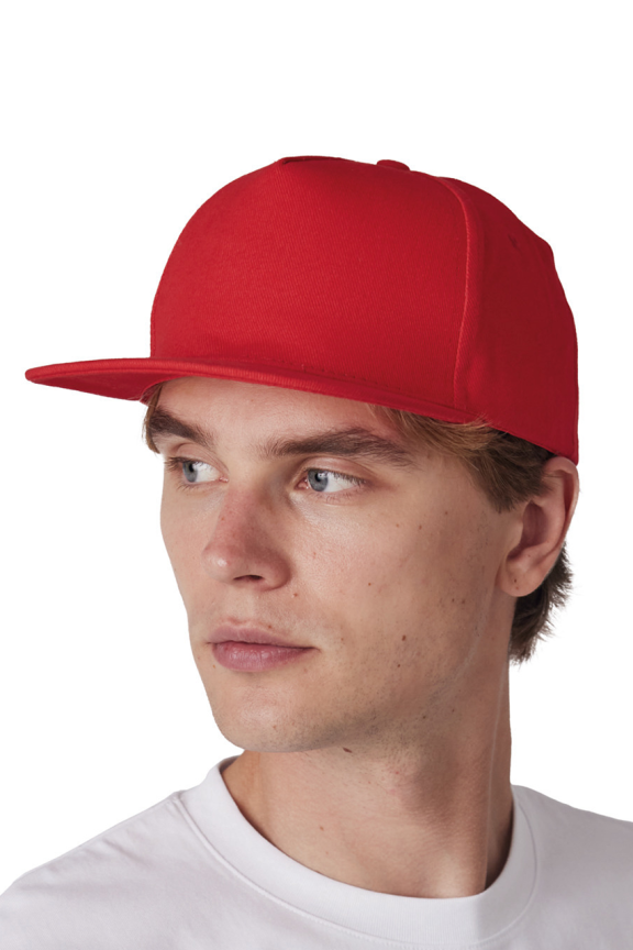Șapcă Snapback cu 5 Panouri din Bumbac