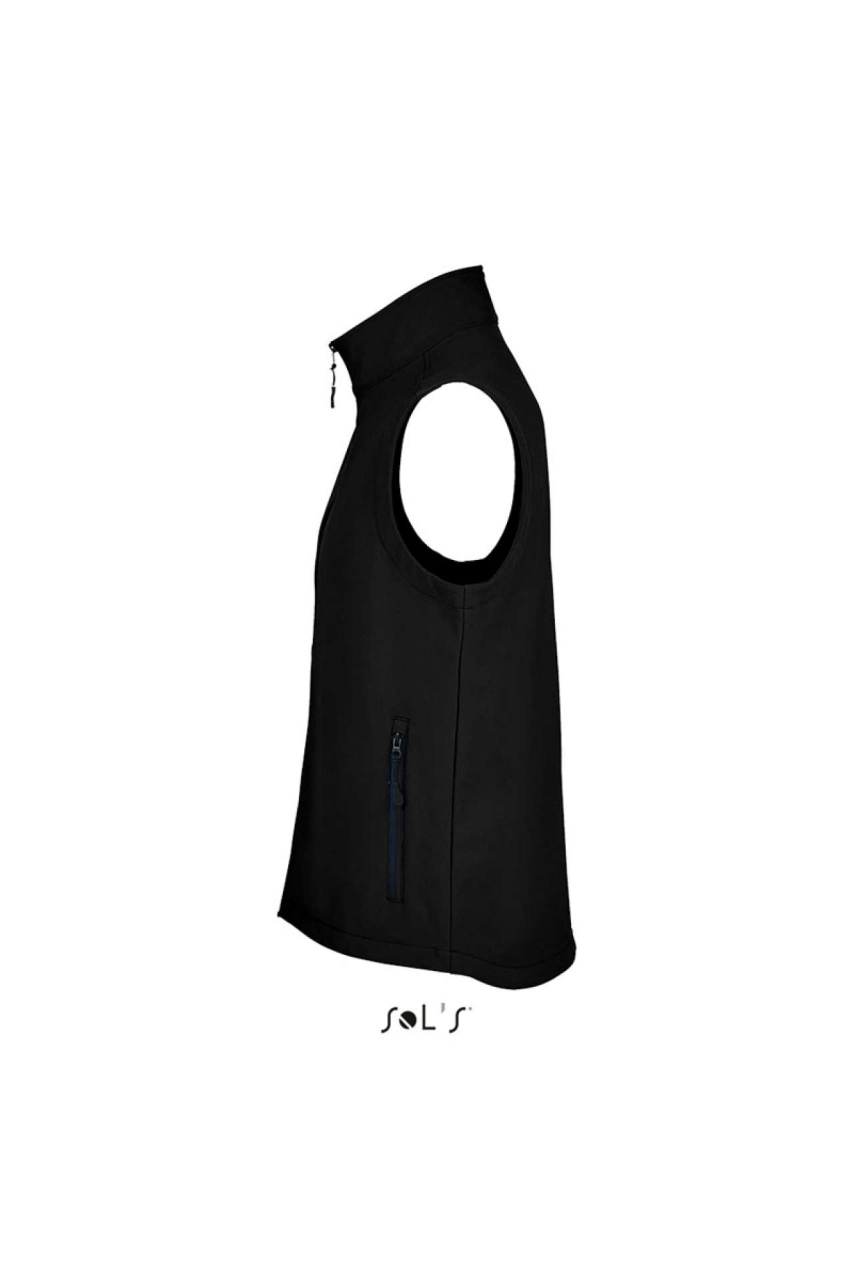 Vesta Softshell SOL'S RACE BW pentru Bărbați