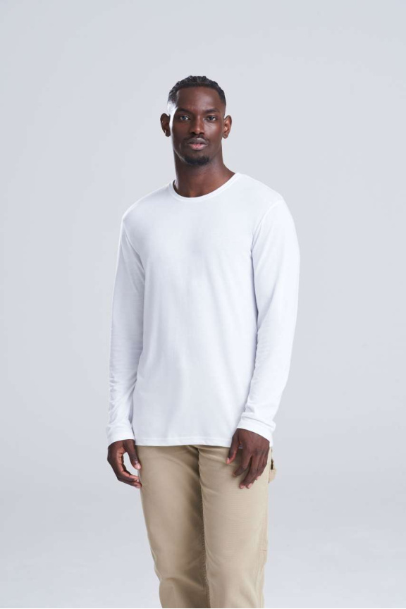 Tricou cu mânecă lungă din tri-blend confortabil