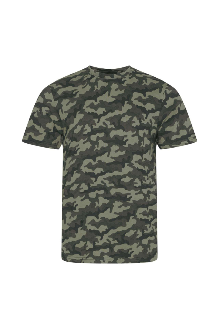 Unisex Camo Print T-Shirt - 100% Cotton
