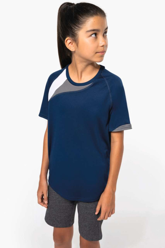 Tricou Sport pentru Copii cu Mâneci Scurte