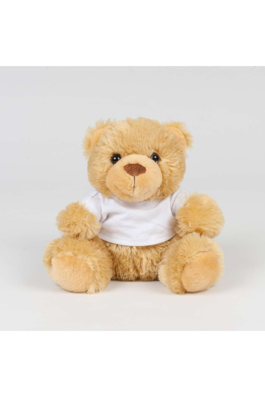 Adorable Plush Bear with Removable T-Shirt