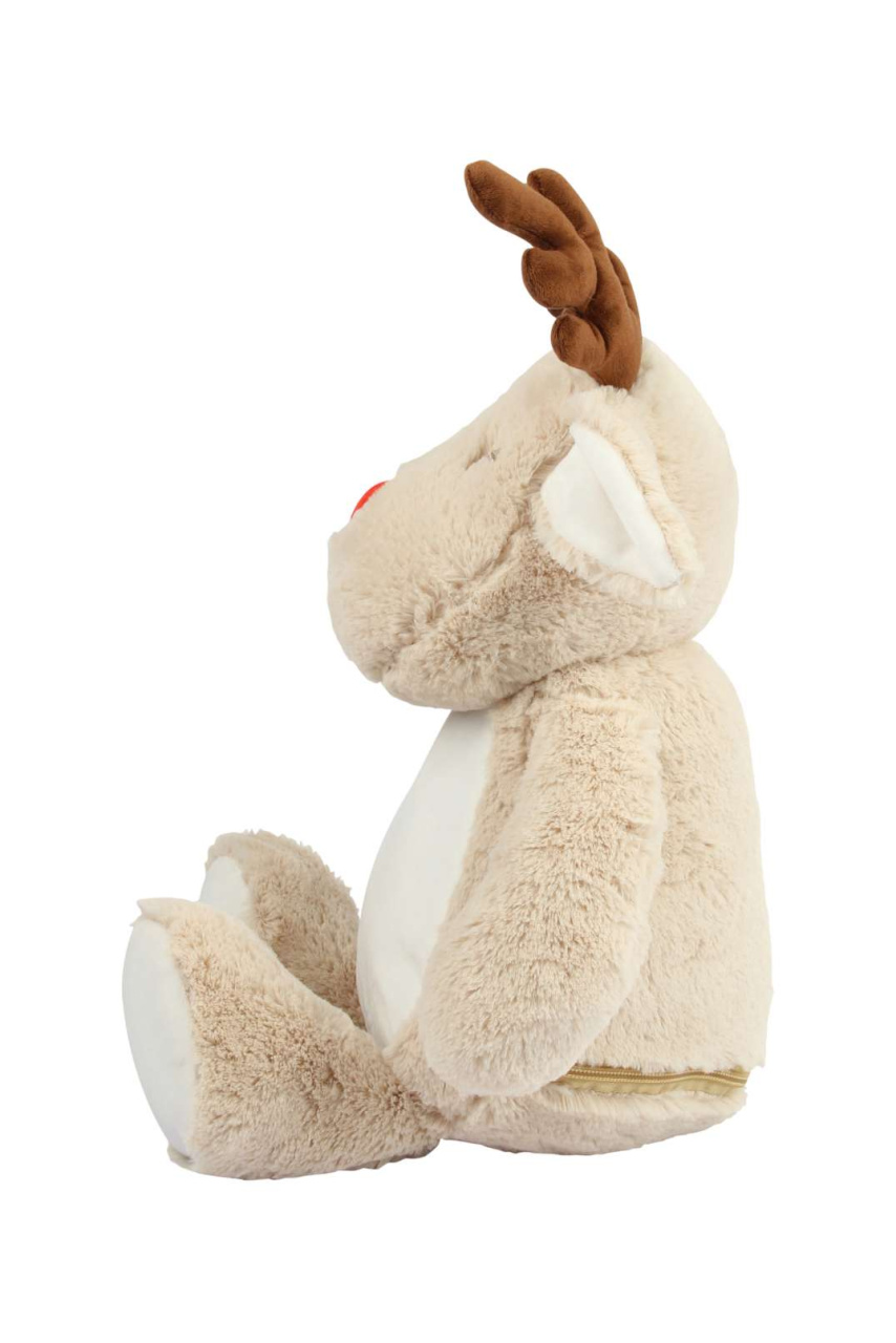 Zippie Reindeer Plush Toy - Soft & Customizable