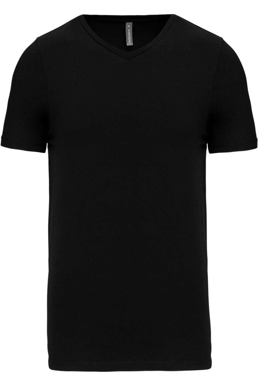 Tricou Bărbați cu Guler în V - Confort și Stil
