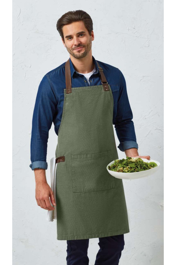 Annex Oxford Bib Apron - Stylish Kitchen Essential