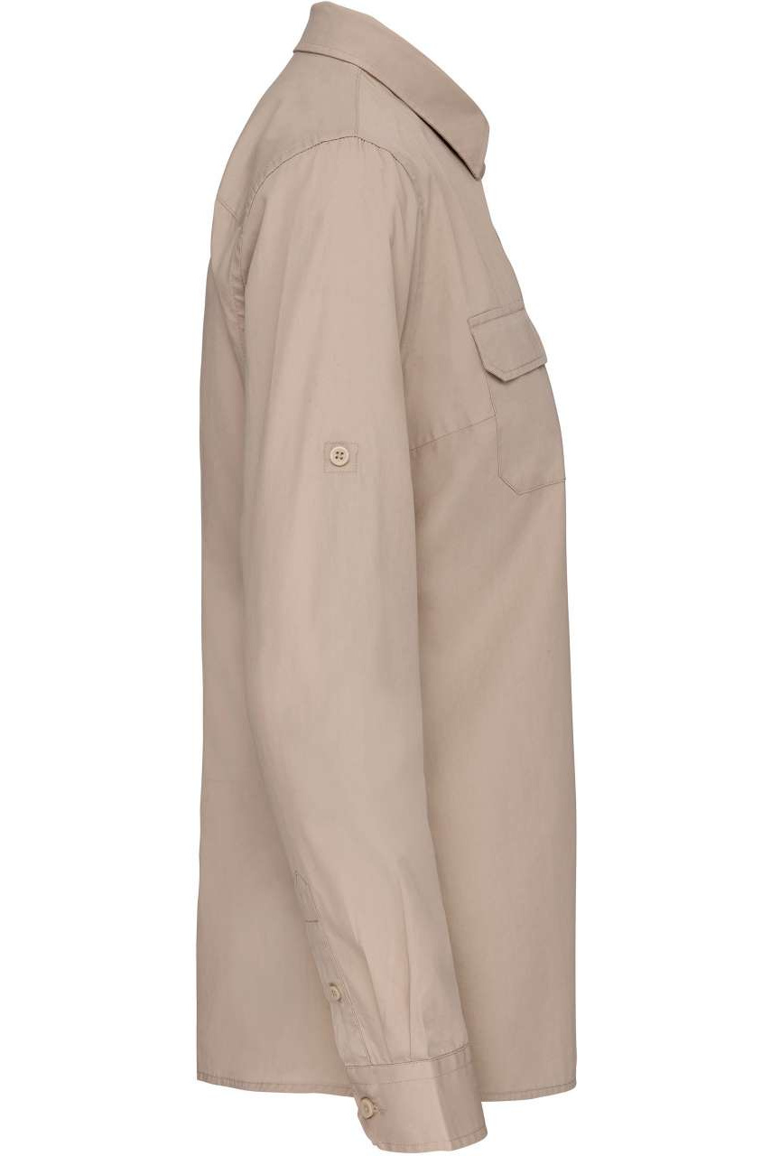Women's Eco-Friendly Long-Sleeved Safari Shirt