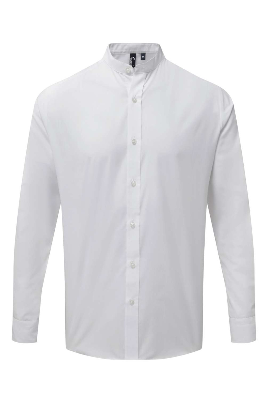 Cămașă Unisex cu Guler Bărcănesc și Mâneci Lungi