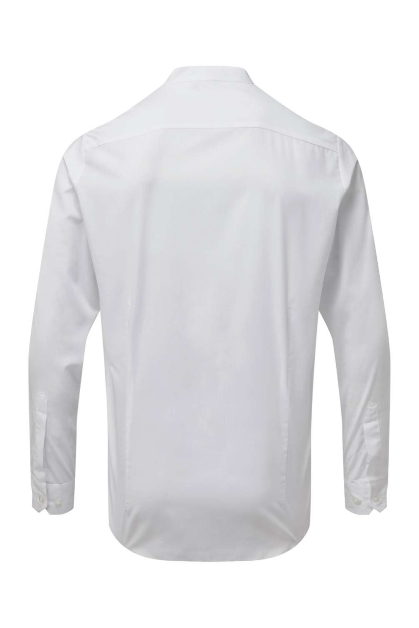Cămașă Unisex cu Guler Bărcănesc și Mâneci Lungi