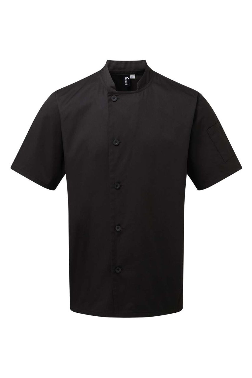 Essential Short Sleeve Chef's Jacket