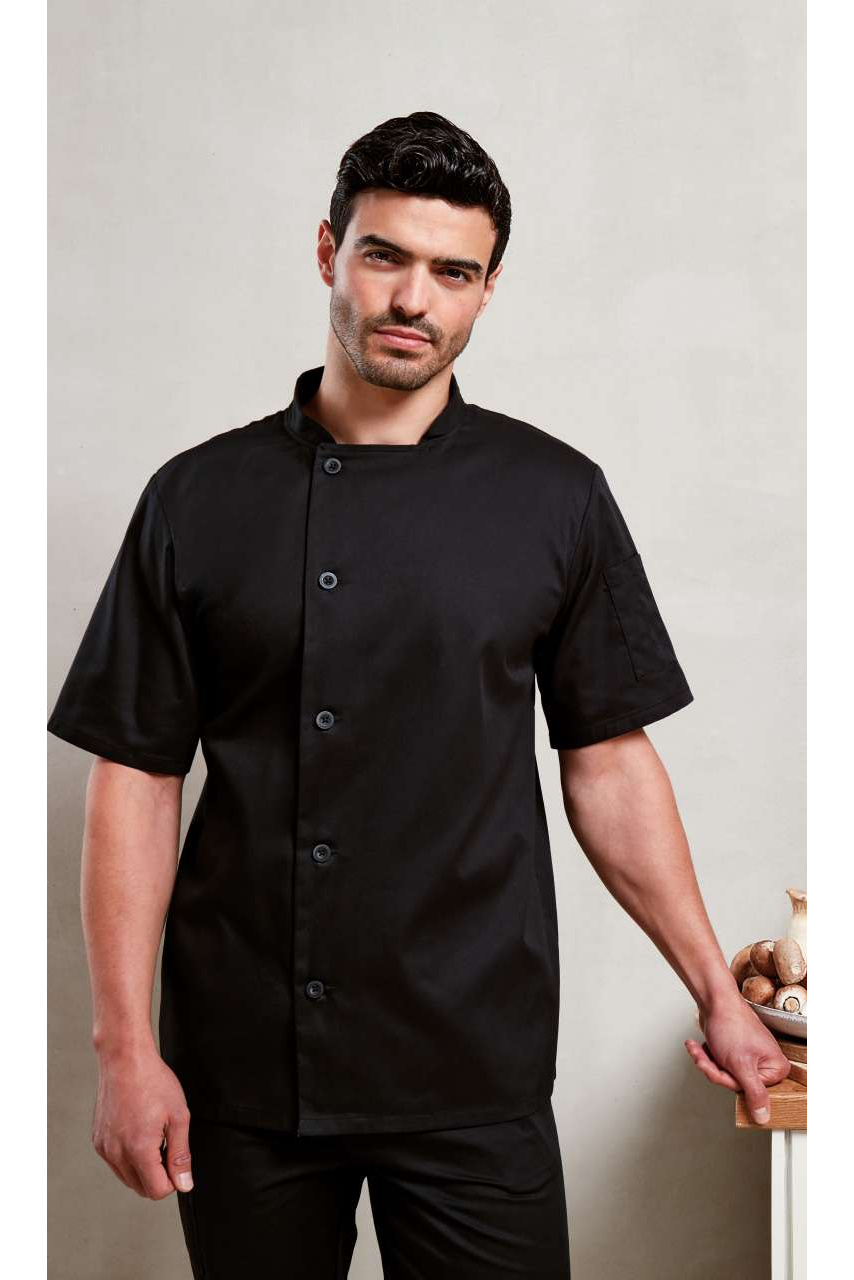 Jachetă Chef Mâneci Scurte 'ESSENTIAL'