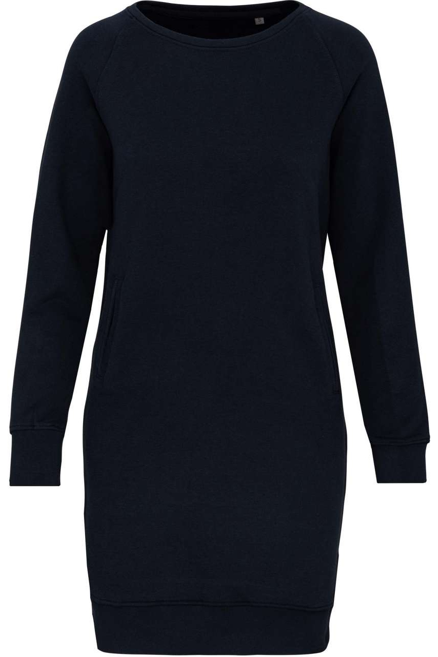 Organic Fleece Lounge Dress - Eco-Friendly Comfort