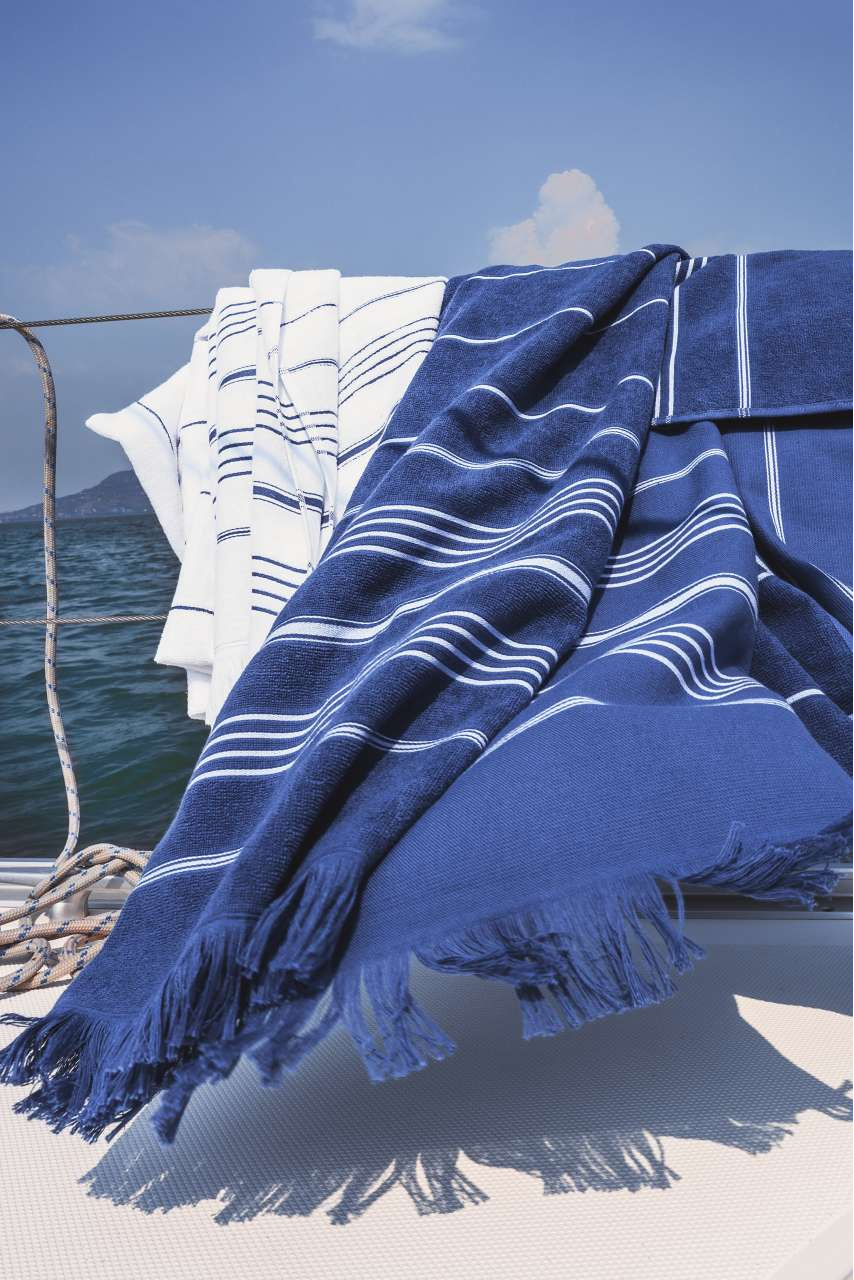 Olima Striped Peshtemal Towel - Beach & Spa