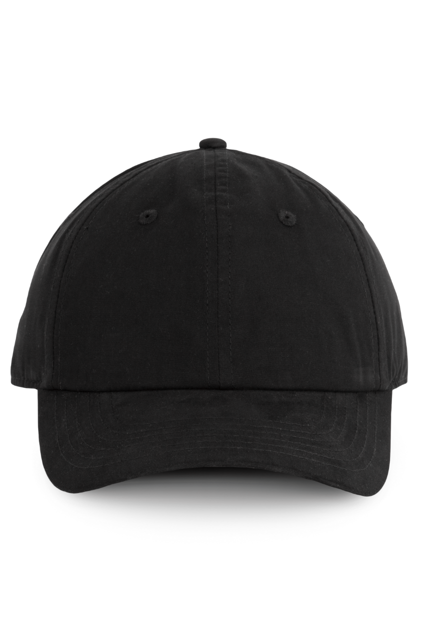 Classic 6-Panel Black Cap - Stylish & Durable