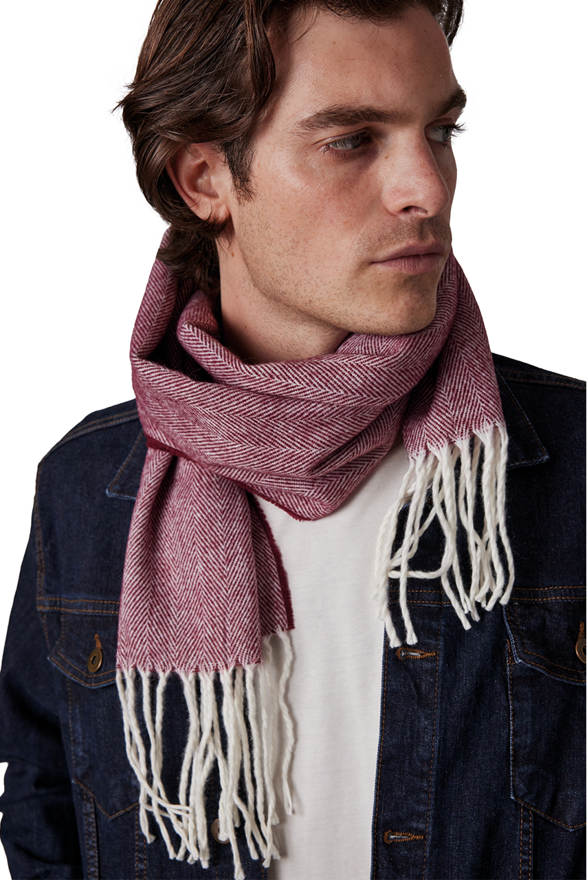 Elegant Fringed Scarf - Soft & Stylish
