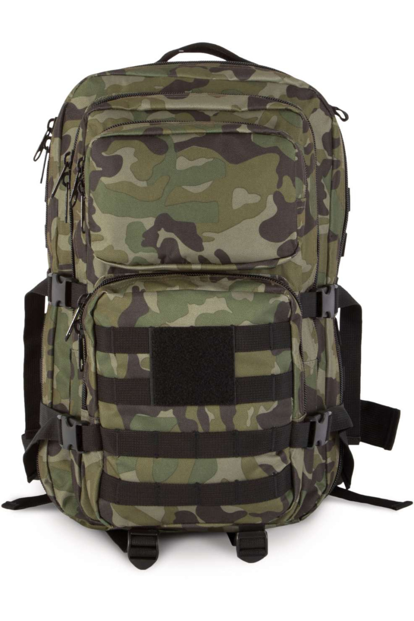 Durable Camouflage M.O.L.L.E. Backpack for Outdoor Adventures