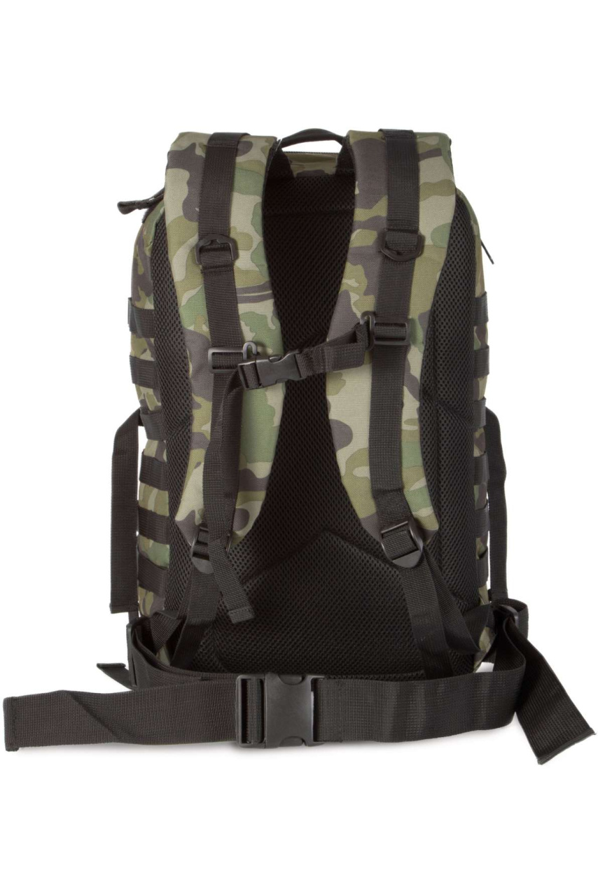 Durable Camouflage M.O.L.L.E. Backpack for Outdoor Adventures