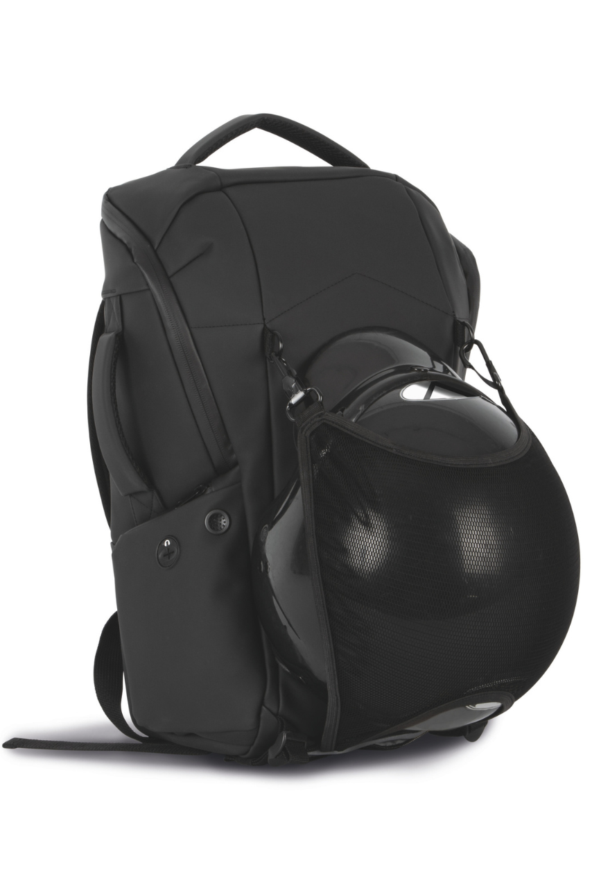 Waterproof Anti-Theft Backpack with Helmet Holder