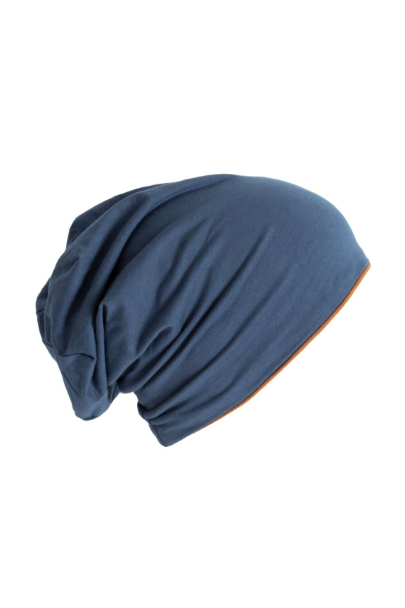 Reversible Two-Tone Oversize Beanie