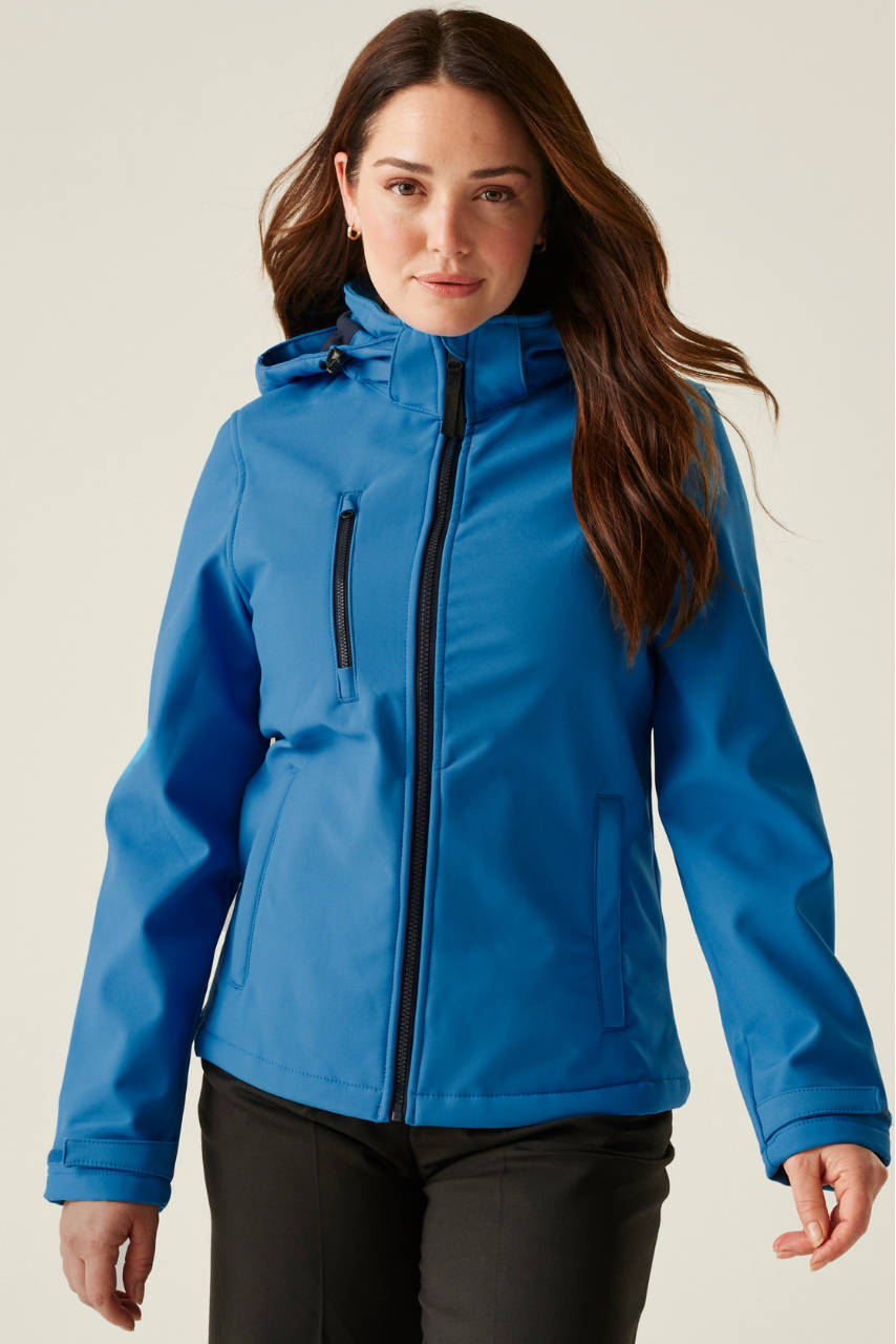 Jachetă Softshell Damă Venturer cu Glugă