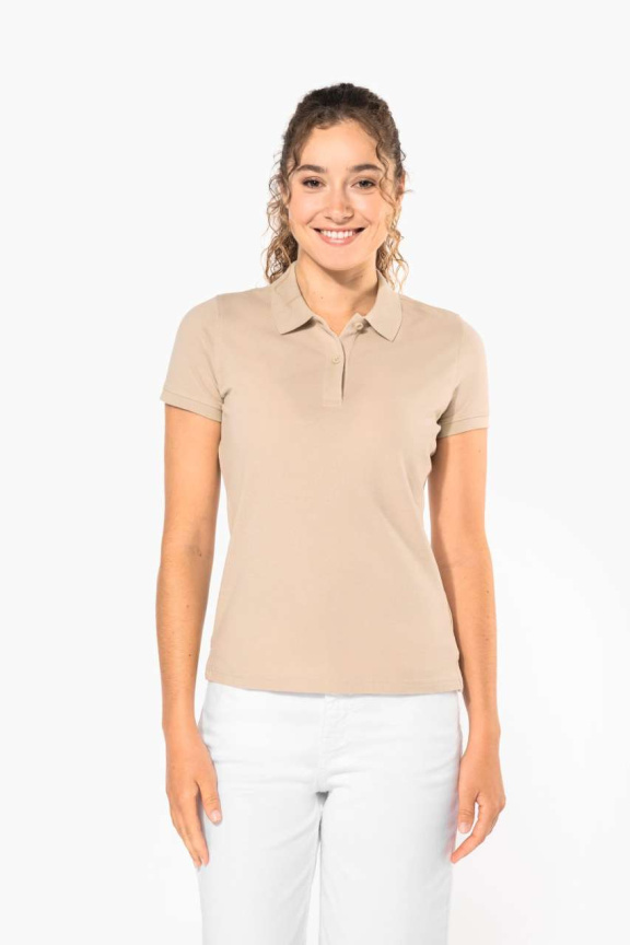Women's Organic Cotton Piqué Polo Shirt