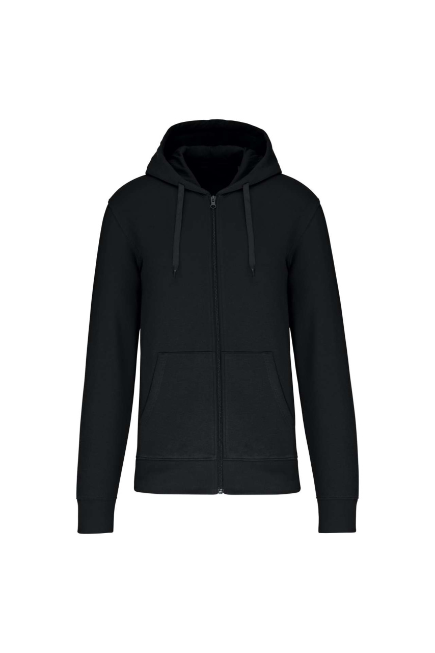 Men's Eco-Friendly Zip-Up Hooded Sweatshirt