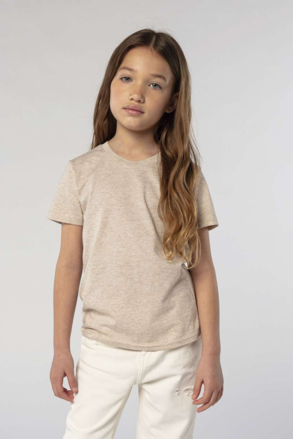Tricou Jersey cu Guler Rotund pentru Copii - Bumbac Organic