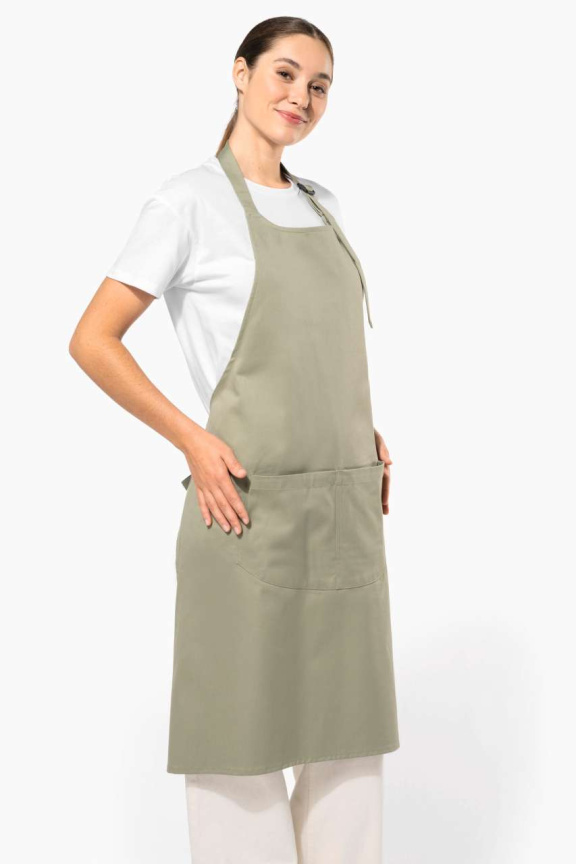 Organic Cotton Apron with Pocket