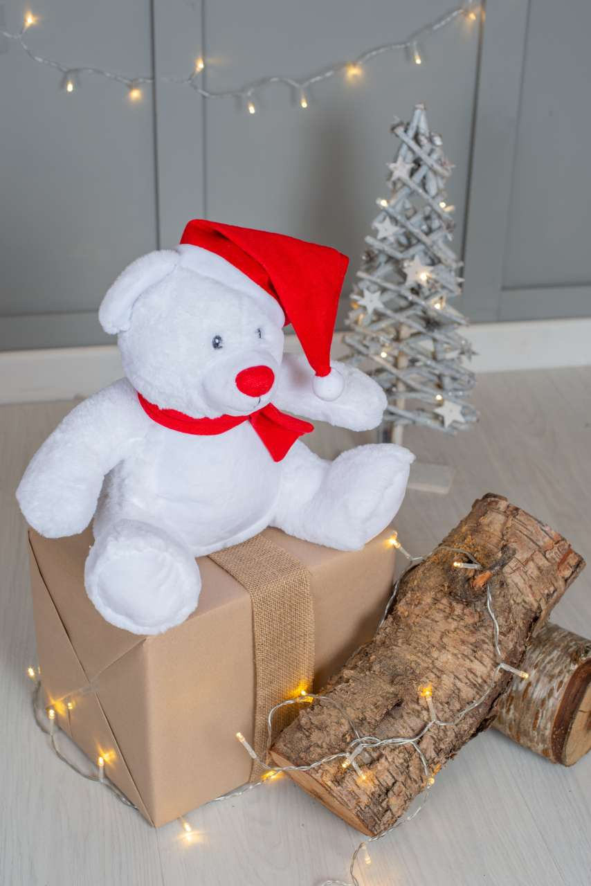Festive Christmas Zippie Bear - Perfect Holiday Gift