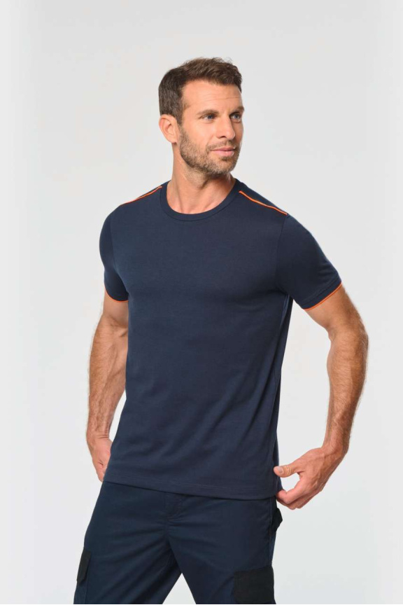 Tricou Bărbați Daytoday cu Mâneci Scurte