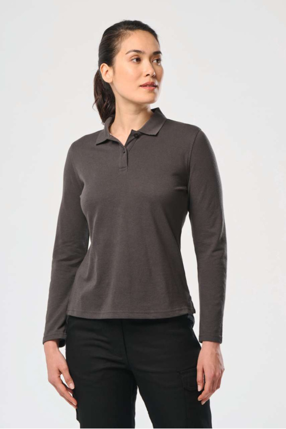 Tricou Polo cu Mâneci Lungi pentru Femei - Confort și Stil