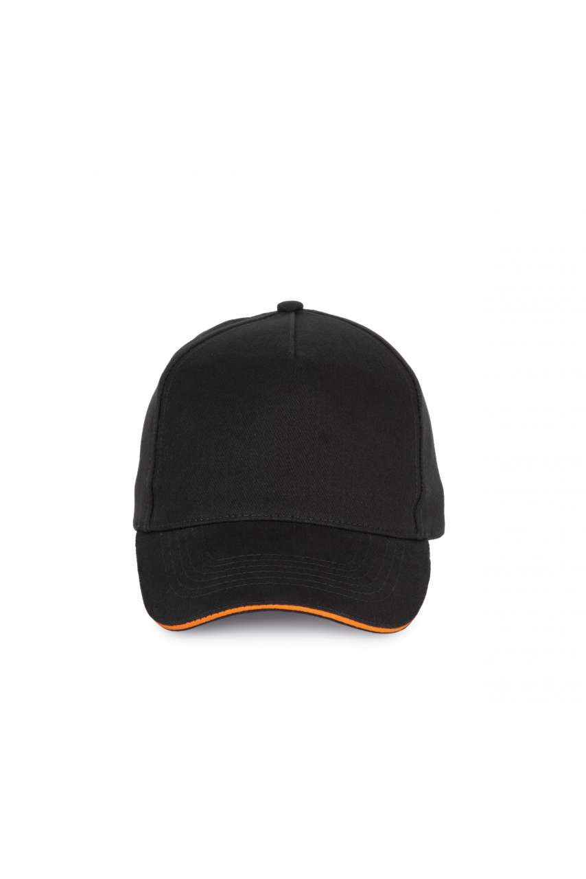 5-Panel Cotton Sandwich Cap - Stylish & Comfortable