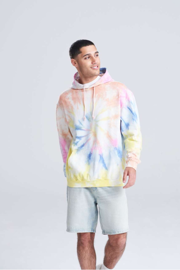 Unique Tie-Dye Relaxed Fit Hoodie