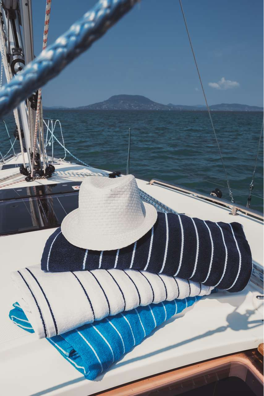 Olima Beach Striped Towel - Premium Quality Cotton