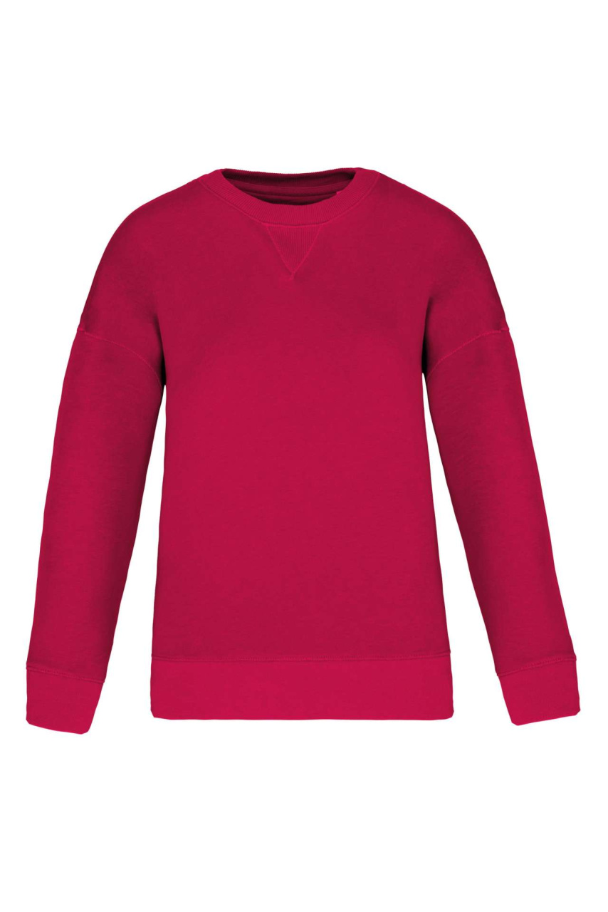 Eco-Friendly Women's Drop-Shoulder Sweatshirt