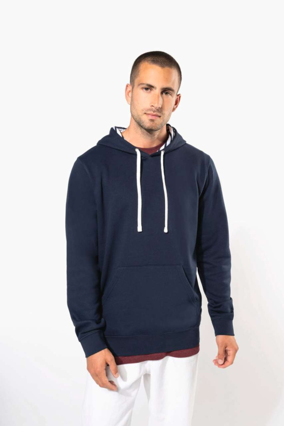 Hanorac Unisex cu Model Contrastant - Confort și Stil