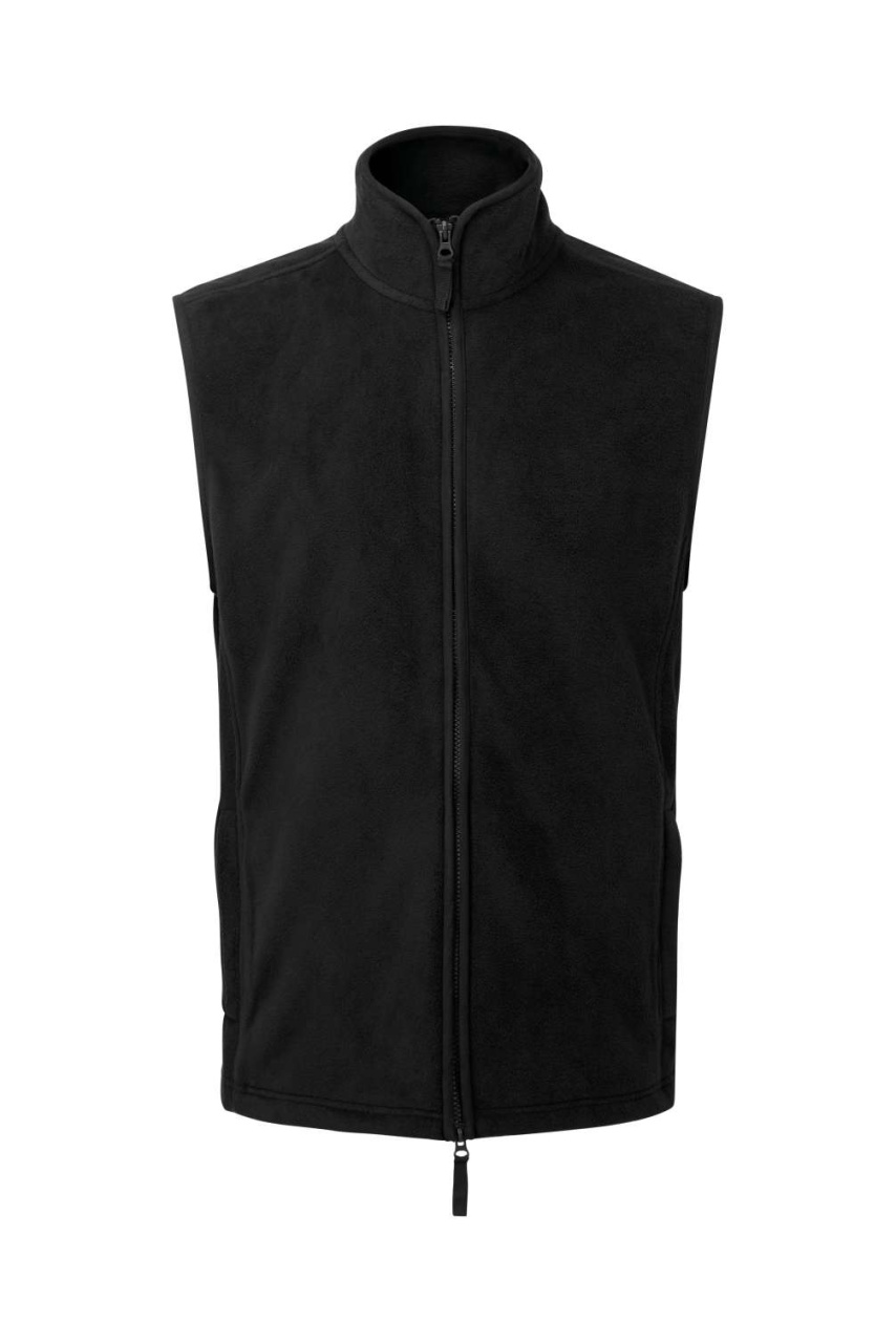 Men's 'Artisan' Fleece Gilet - Contrast Trim, Zip Style