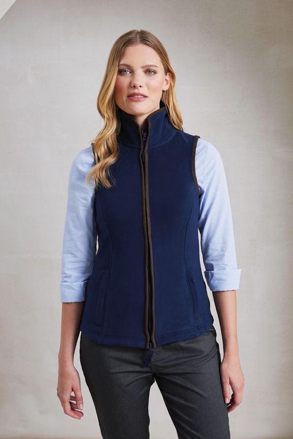 Women's Artisan Fleece Gilet - Stylish & Cozy