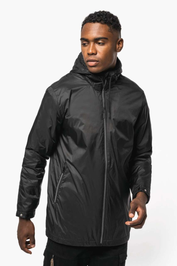 Unisex Hooded Jacket with Microfleece Lining