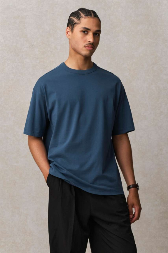Tricou Oversized Bărbați din Bumbac Organic