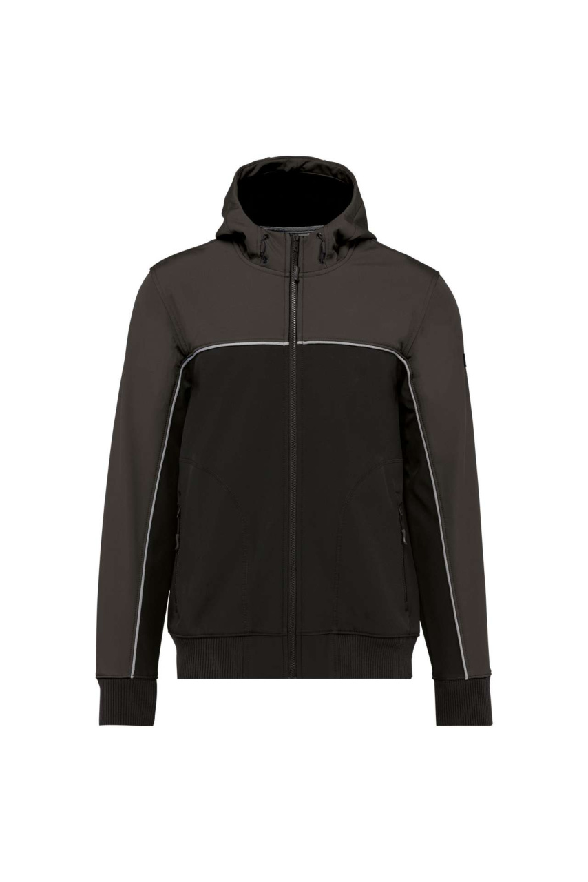 Jachetă Unisex Softshell Bionic în Două Tonuri
