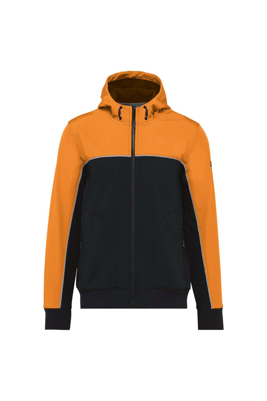 Jachetă Unisex Softshell Bionic în Două Tonuri
