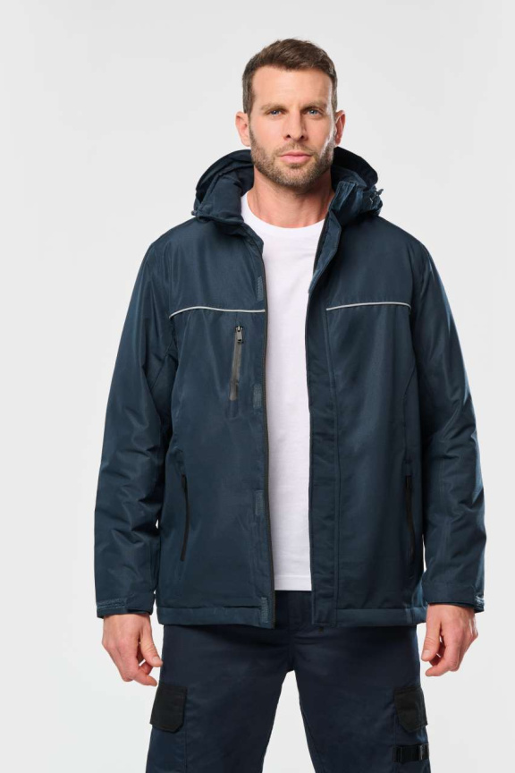 Unisex Hooded Performance Parka - Waterproof & Stylish