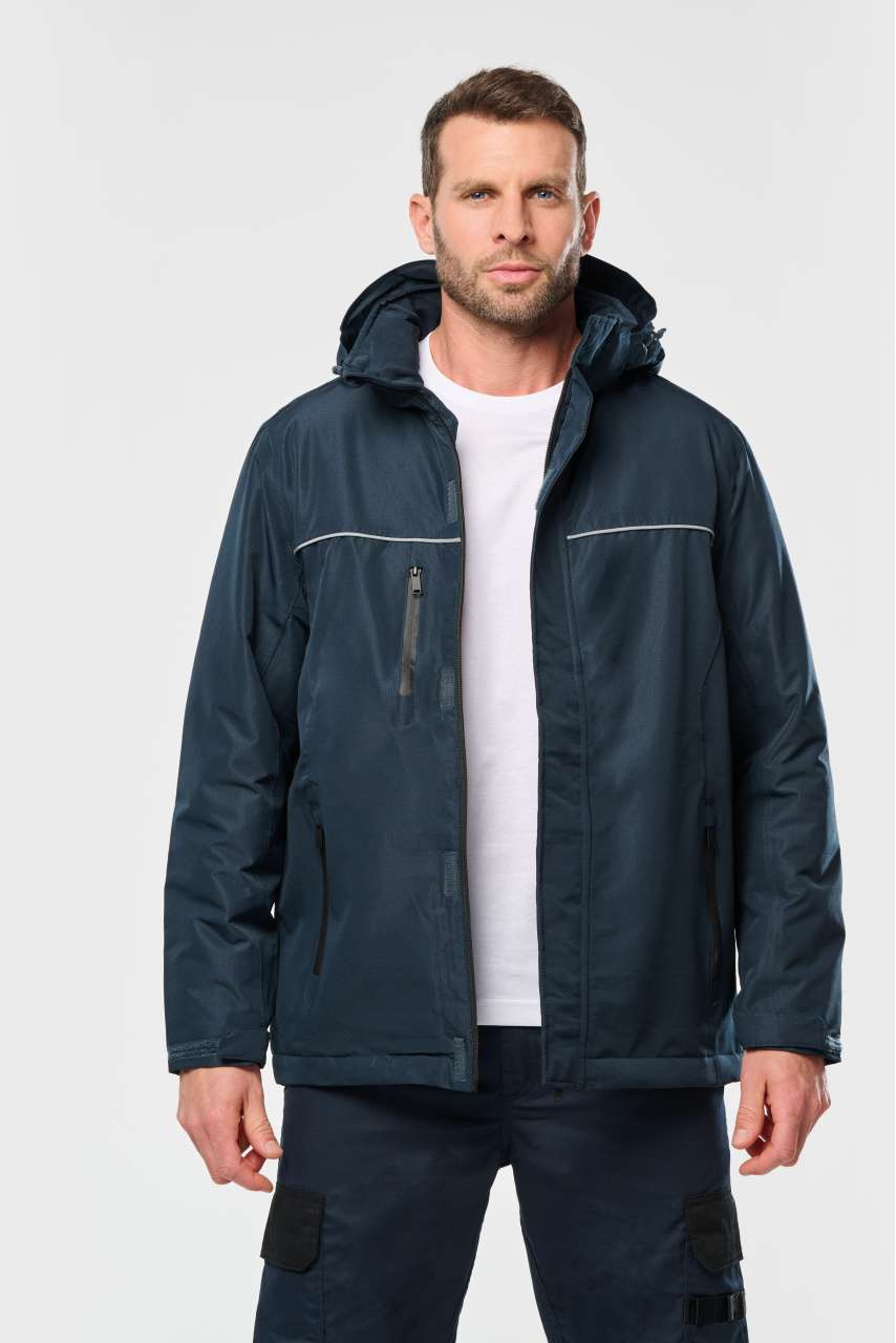 Unisex Hooded Performance Parka - Waterproof & Stylish